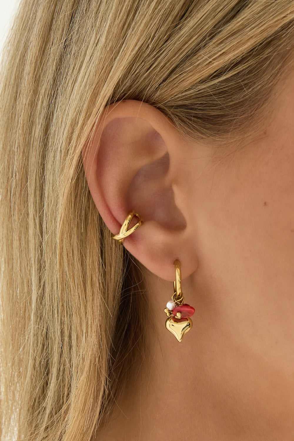 Autumn Heart Earrings