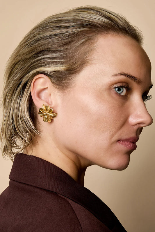 Stud Earrings Flower