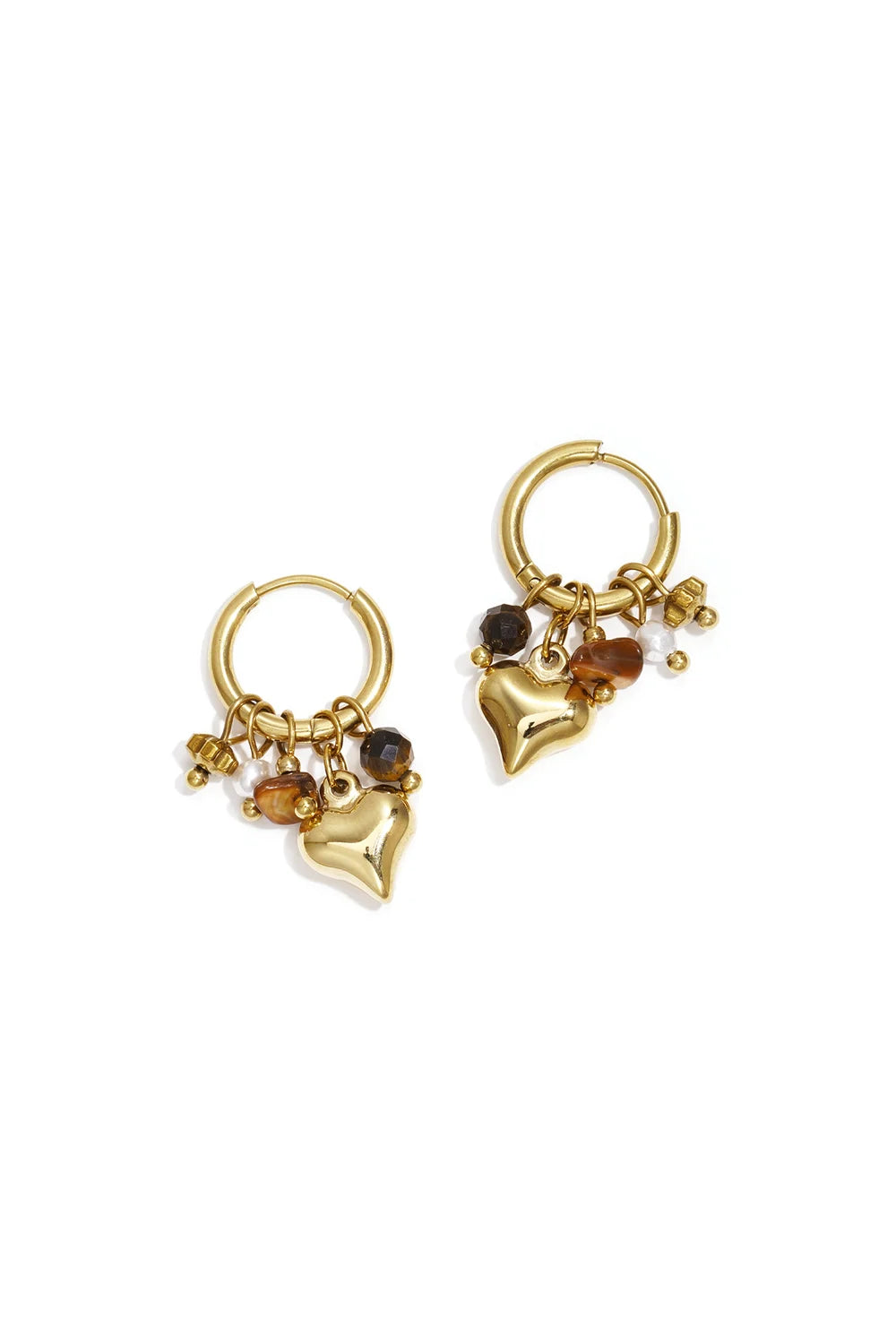 Autumn Heart Earrings