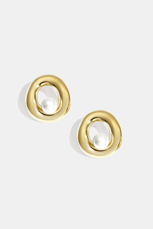 Pearl Stud Earrings